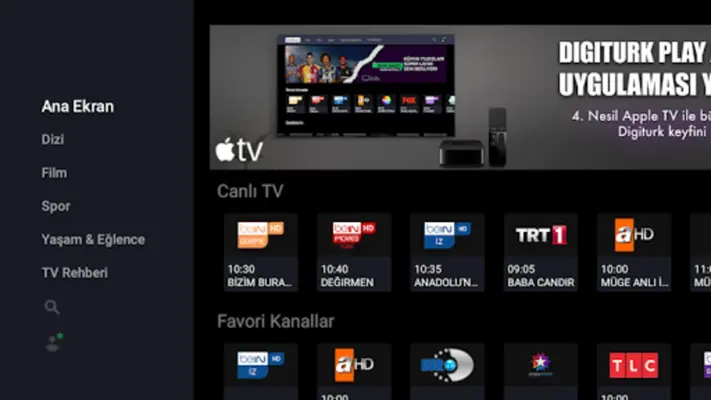 Digiturk Play android App screenshot 1